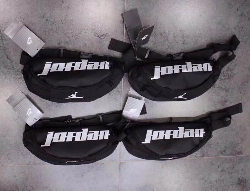 Air Jordan Waist Bag Black White Logo